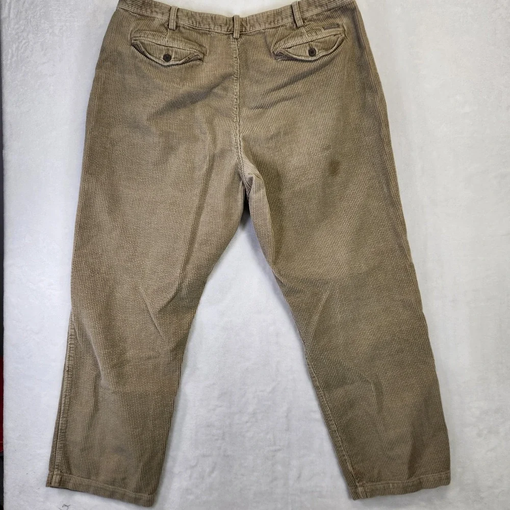 Woolrich‎ Mens Corduroy Pants Khaki Size 40x32 Outdoor Casual Workwear